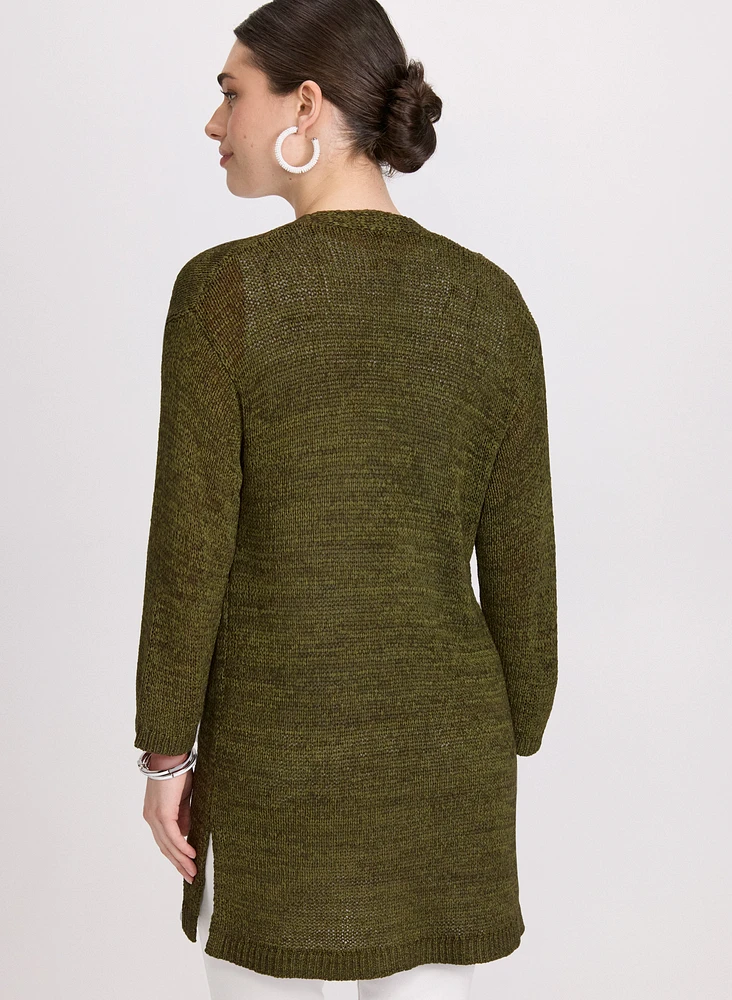 Open Front Cardigan