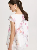 Floral Chiffon Blouse