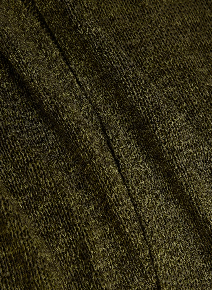 Open Front Cardigan