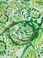 Paisley Tie Detail Blouse