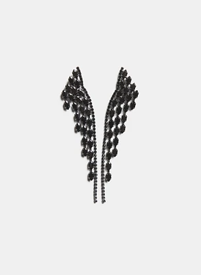 Crystal Cascade Earrings
