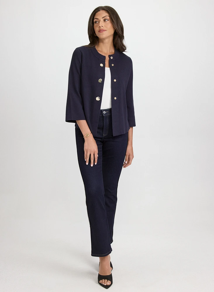 Short Knit Cardigan