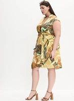 Melanie Lyne - Leaf Print Dress