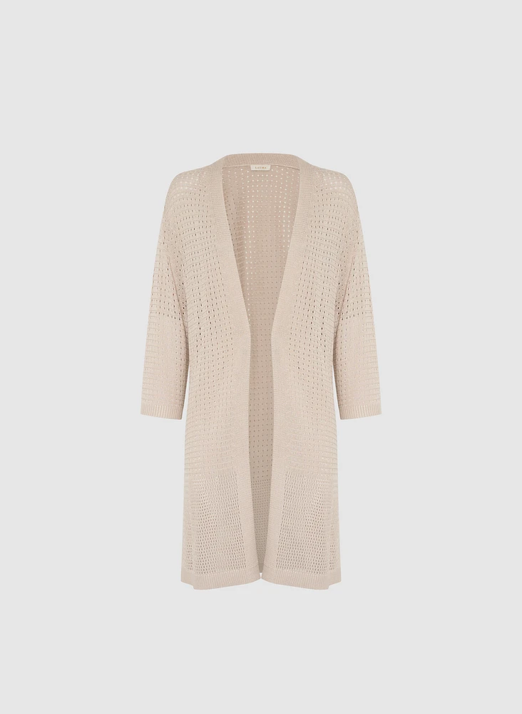 Open Knit Cardigan