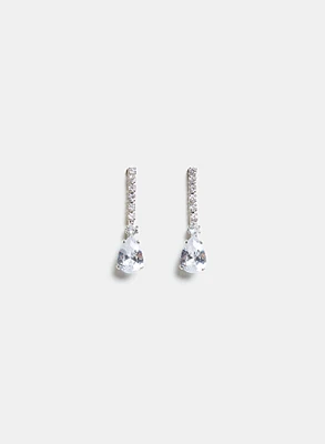 Teardrop Stone Earrings