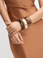 Ensemble de trois bracelets joncs