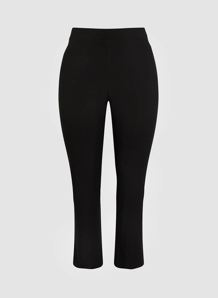Pull-On Straight Leg Pants
