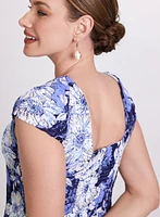 Floral Cap Sleeve Dress