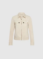 Faux-Suede Jacket
