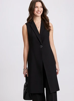 Long Buttoned Vest