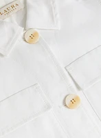 Short Linen Jacket
