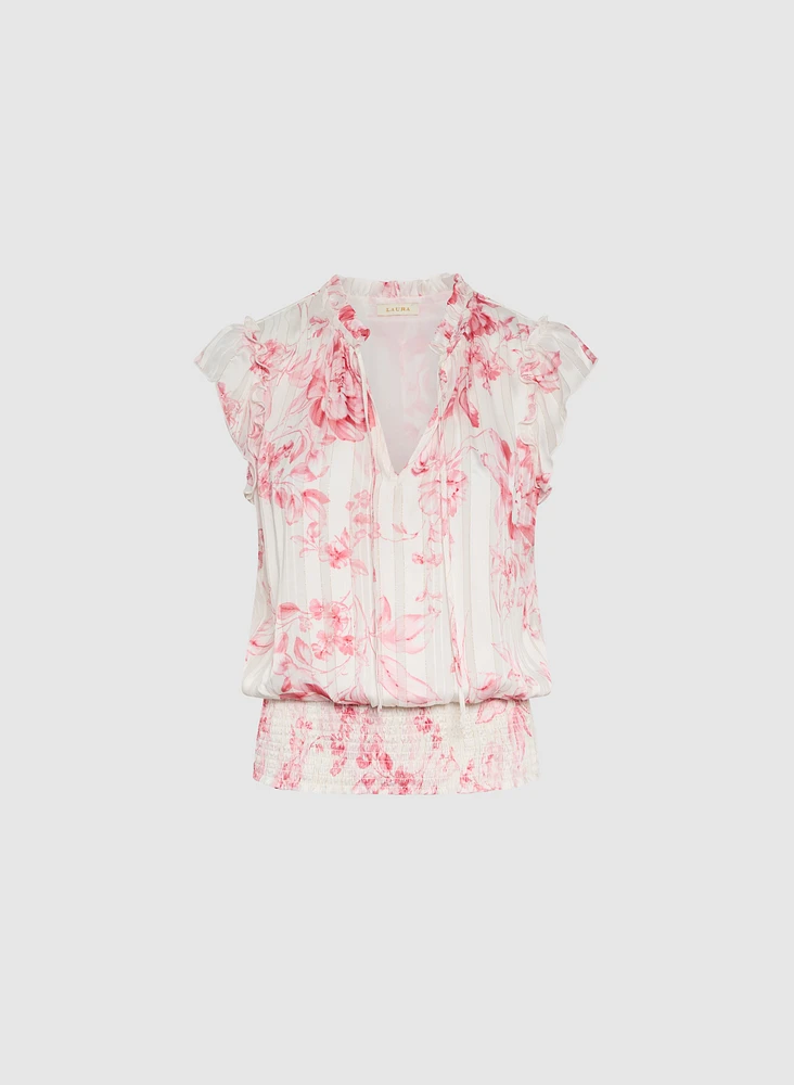 Floral Print Blouse
