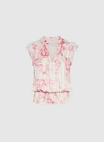 Floral Print Blouse