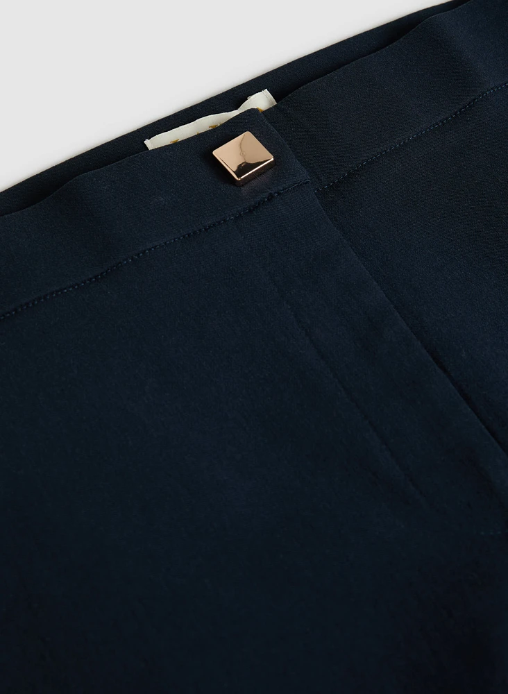 High-Rise Bengaline Capris