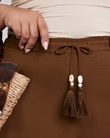 Olivia Crinkled Wide-Leg Pants