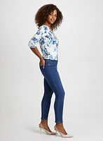 Pull-On Slim Leg Jeans