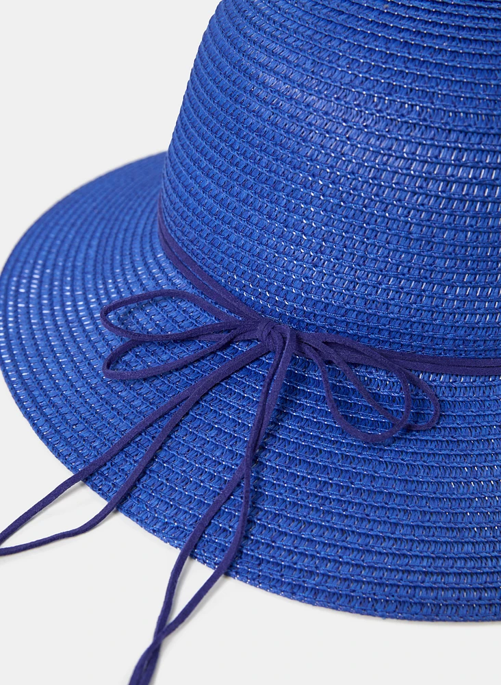 Straw Cloche Hat