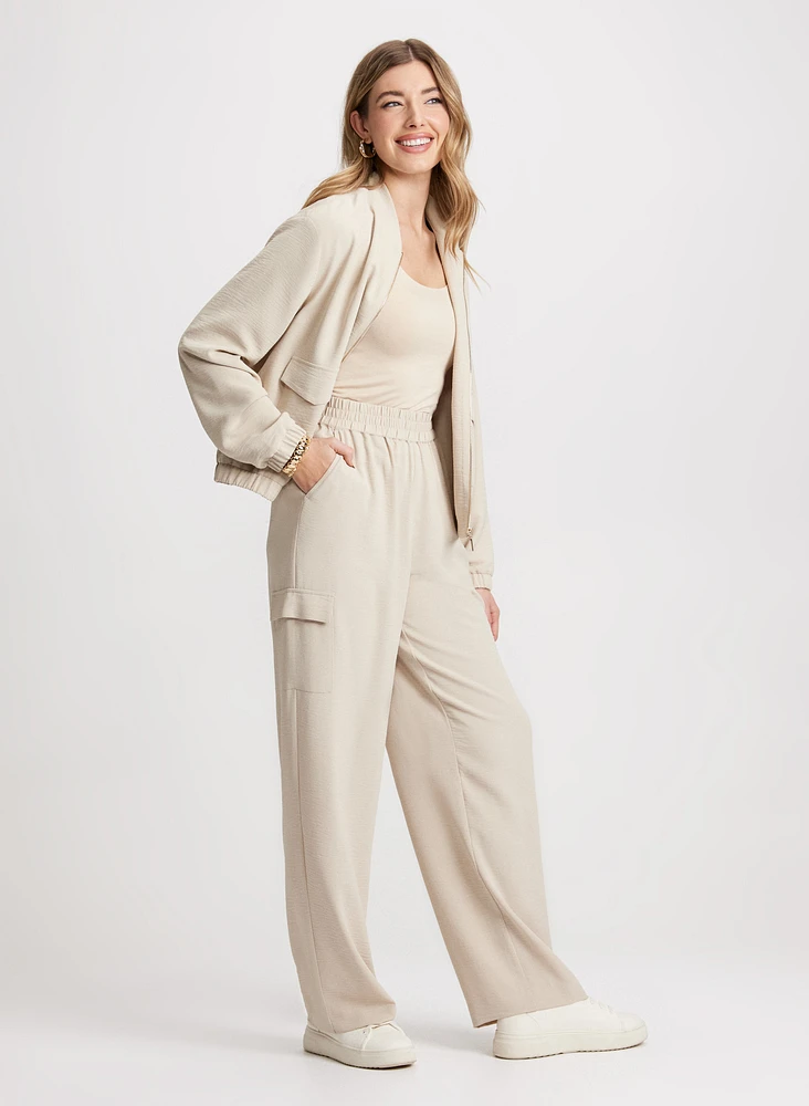 Wide Leg Cargo Pants