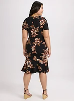 Floral V-Neck Dress