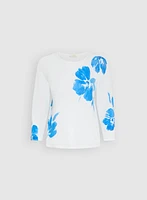 Floral Knit Sweater