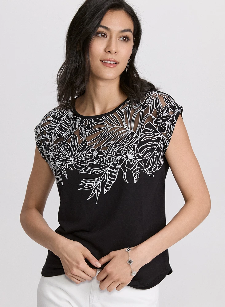 Mixed Floral T-Shirt