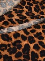 Leopard Print Cut-Out Top