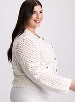 Joseph Ribkoff - Sequin Knit Cardigan