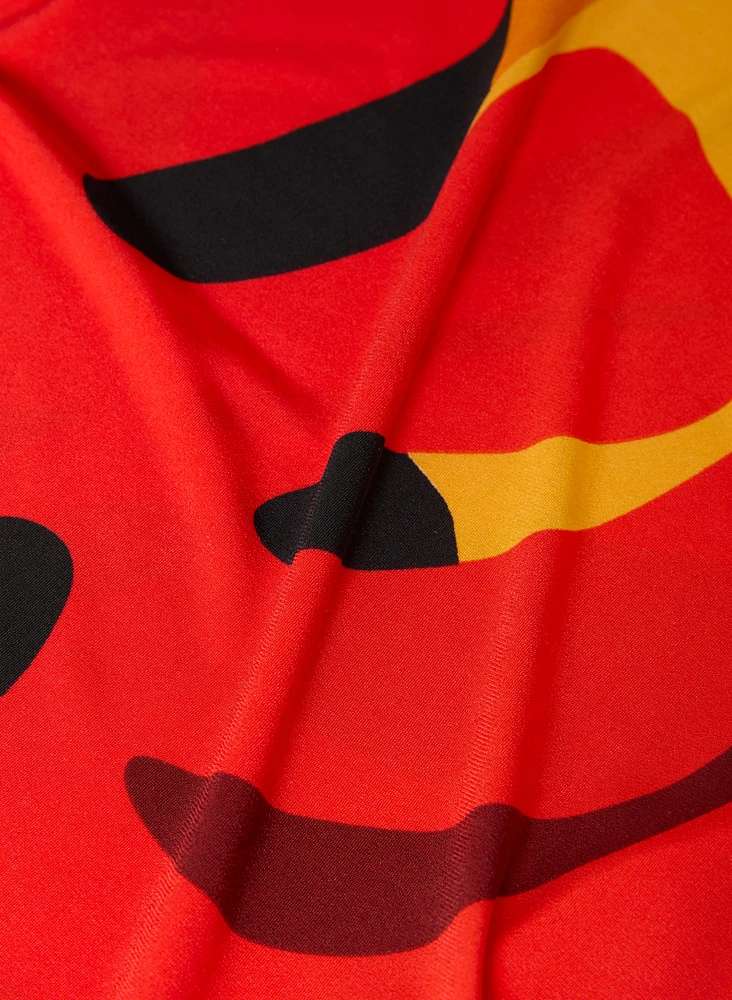 Haut à motif feuilles