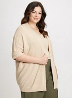 3/4 Sleeve Knit Cardigan