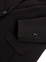 Notched Collar Blazer
