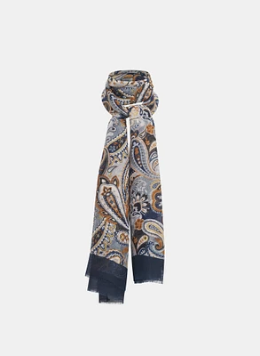 Foulard léger à motif paisley