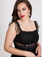 Tiered Corset-Style Dress