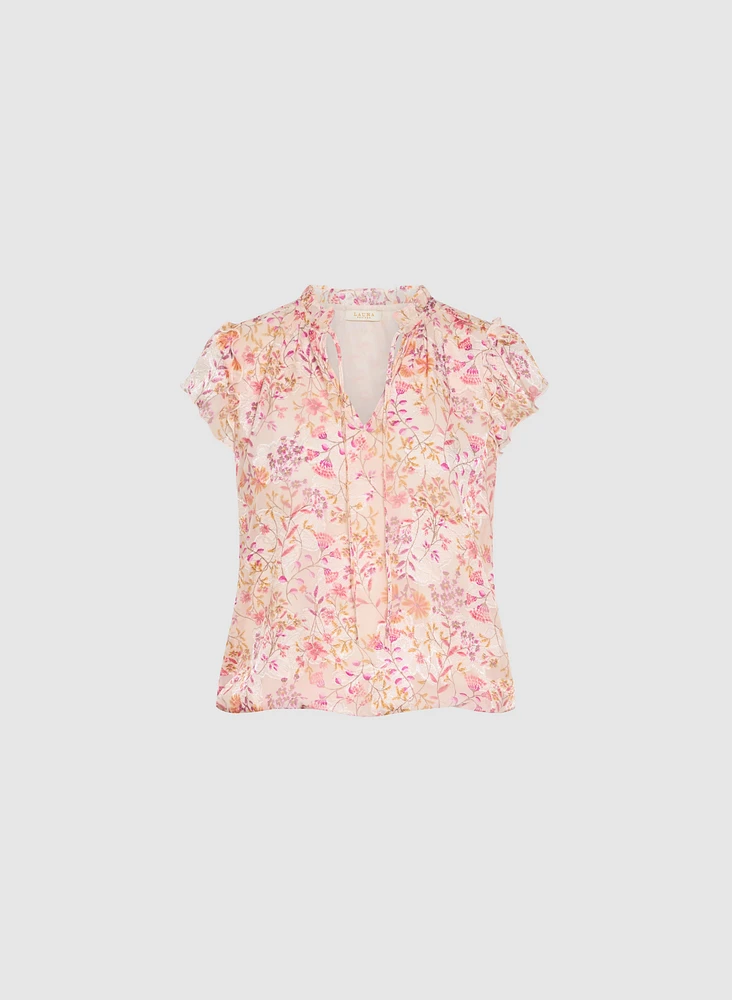 Floral Print Blouse