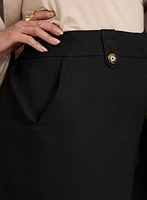 Stretch Linen-Blend Shorts