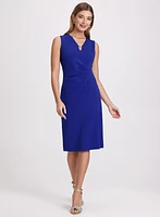 Metal Bar Embellished Dress