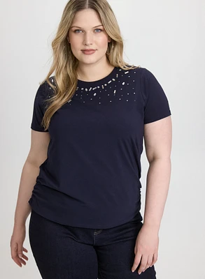 Crystal Detail T-Shirt