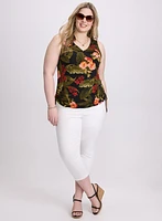Palm Print Top