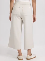 Pull-On Wide-Leg Pants