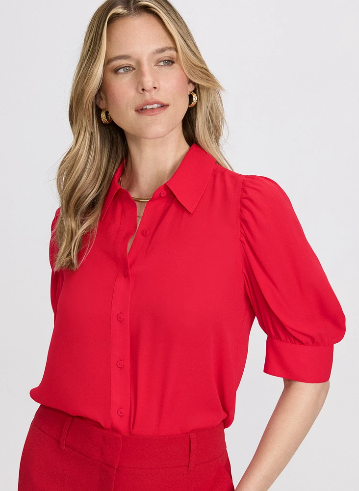 Puff Sleeve Blouse