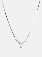 Cubic Zirconia Stone Necklace