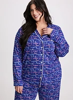 Text Print Pyjama Set