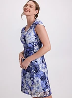 Floral Cap Sleeve Dress
