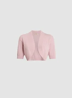 Knit Bolero Cardigan