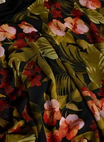 Tropical Print Blouse