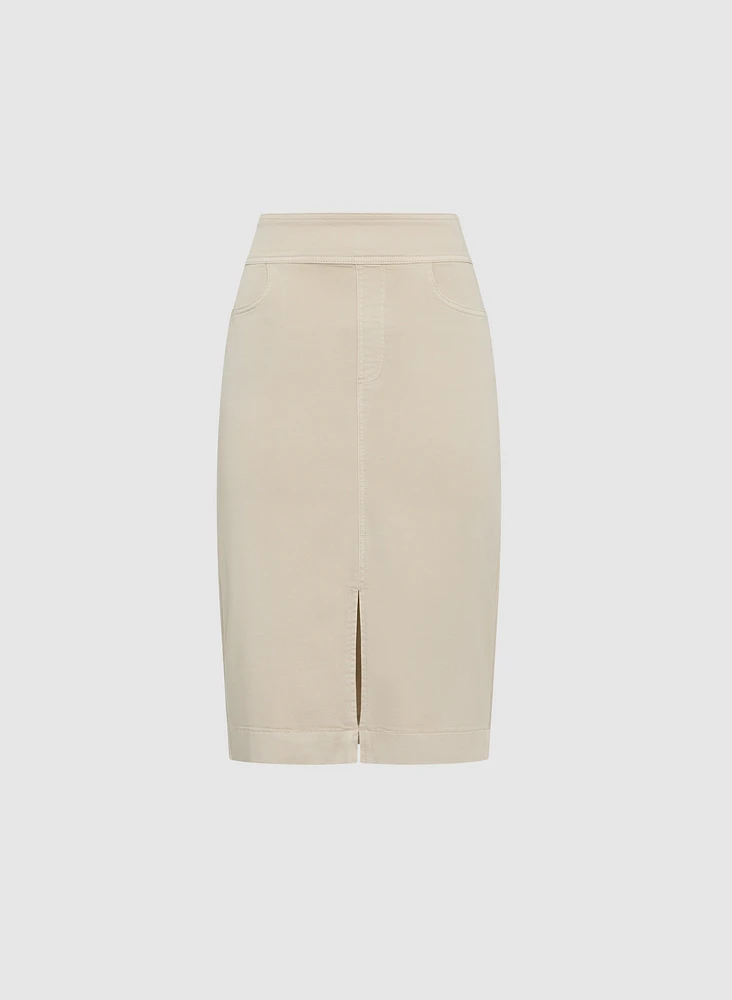 Denim Pencil Skirt