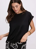 Crochet Trim T-Shirt