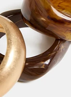 Ensemble de trois bracelets joncs