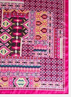 Mixed Tile Print Scarf