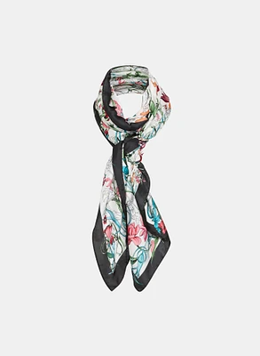Floral Print Scarf