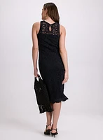 Crochet Trim Dress